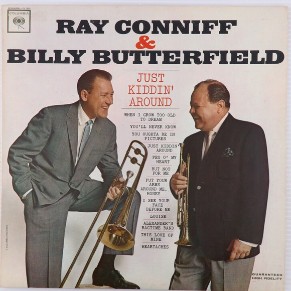 Ray Conniff & Billy Butterfield Just Kiddin' Around 1963 Mono LP Record CL 2022 - Picture 1 of 16